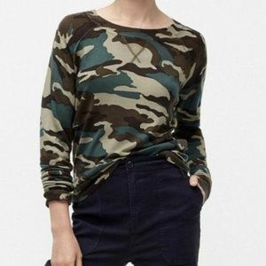 J. Crew - Camo "Tippi" Sweater - Merino Wool - S
